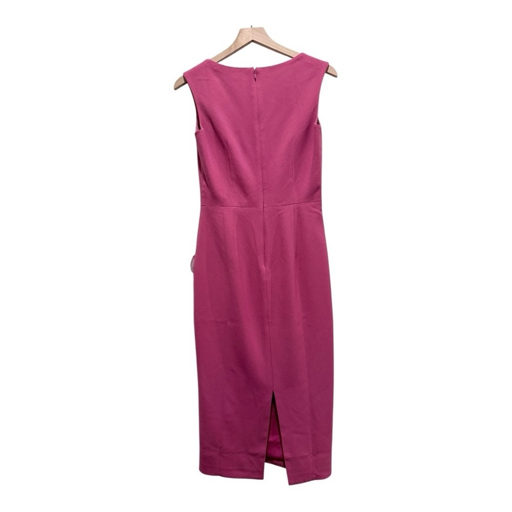 Dress the Population Elle Sweetheart Midi Dress in Hibiscus Pink – Size S NWT - Picture 2 of 11